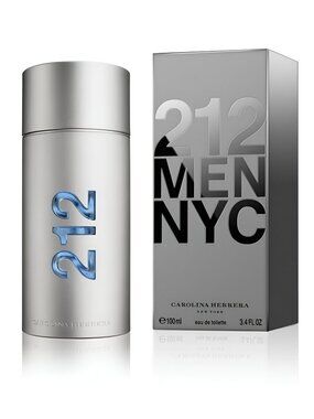 New in Box 212 MEN NYC 3.4 oz/100ML Eau de Toilette Gift Spray for Men